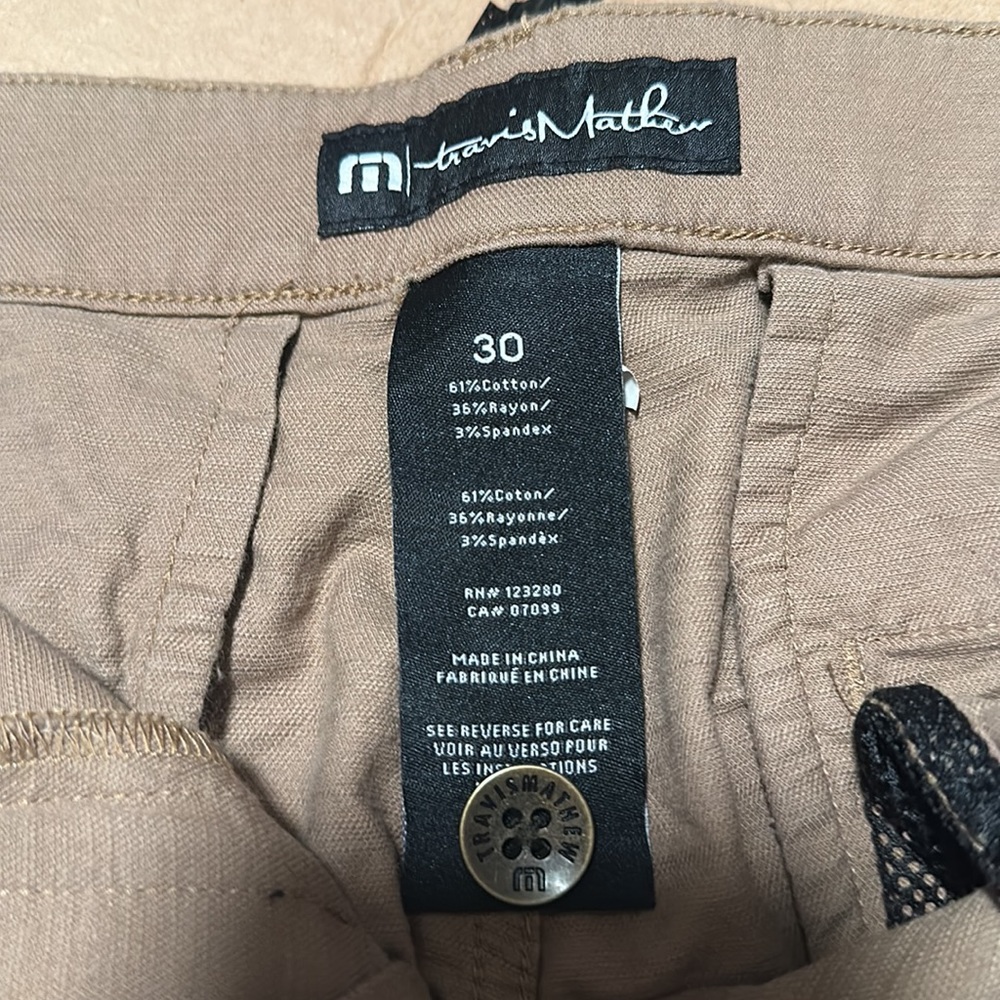 Travis Matthew Khaki Shorts - image 2